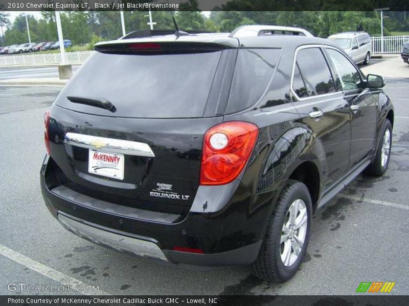 Black / Jet Black/Brownstone 2010 Chevrolet Equinox LT