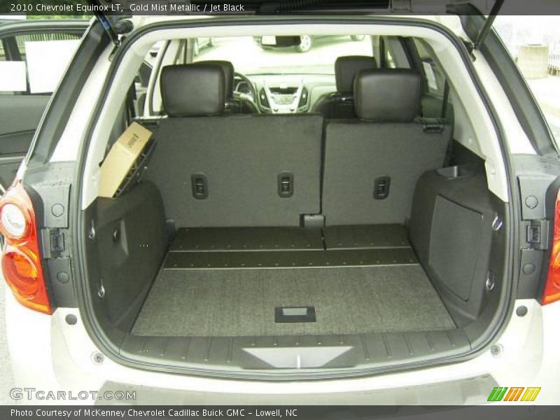 Gold Mist Metallic / Jet Black 2010 Chevrolet Equinox LT
