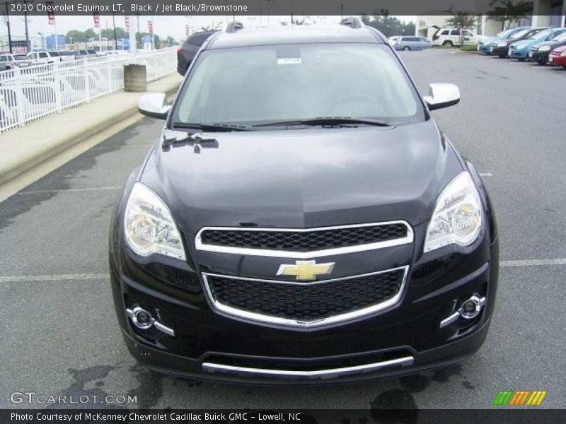 Black / Jet Black/Brownstone 2010 Chevrolet Equinox LT