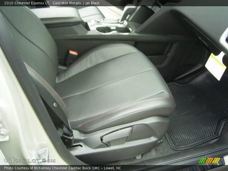Gold Mist Metallic / Jet Black 2010 Chevrolet Equinox LT