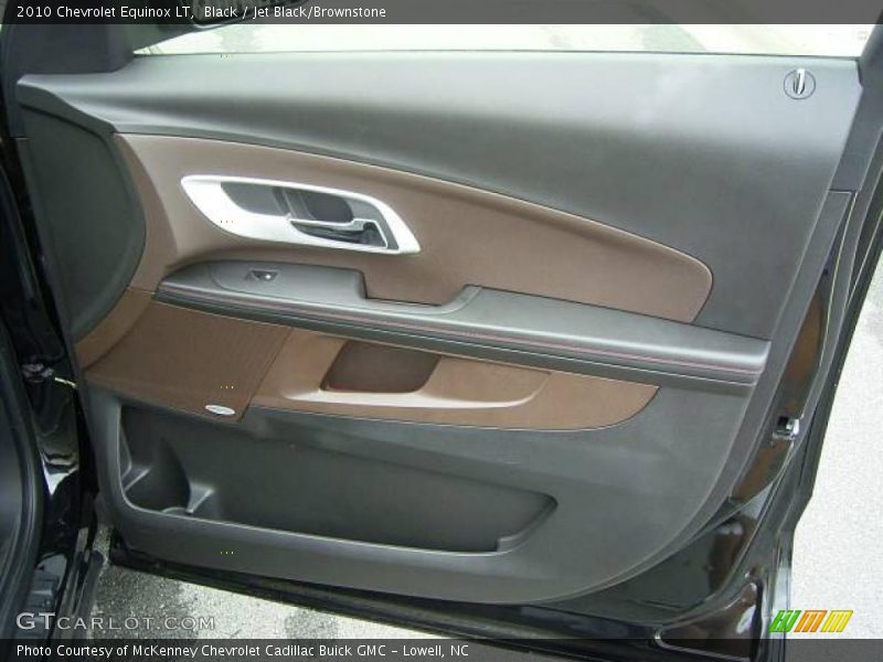 Black / Jet Black/Brownstone 2010 Chevrolet Equinox LT