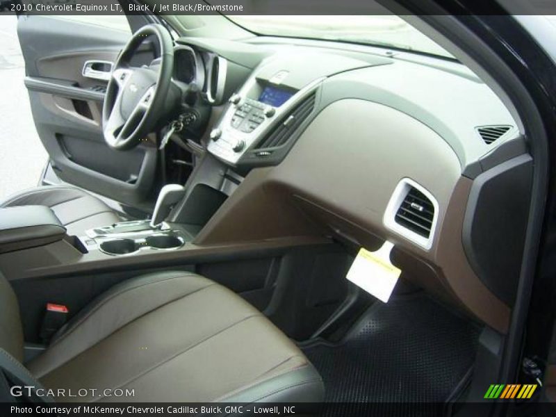 Black / Jet Black/Brownstone 2010 Chevrolet Equinox LT