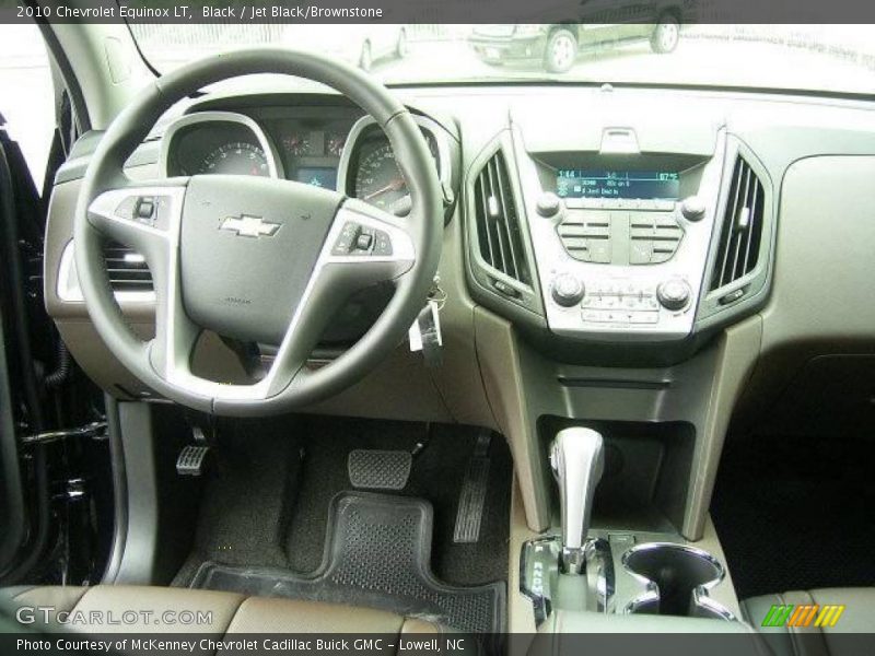 Black / Jet Black/Brownstone 2010 Chevrolet Equinox LT