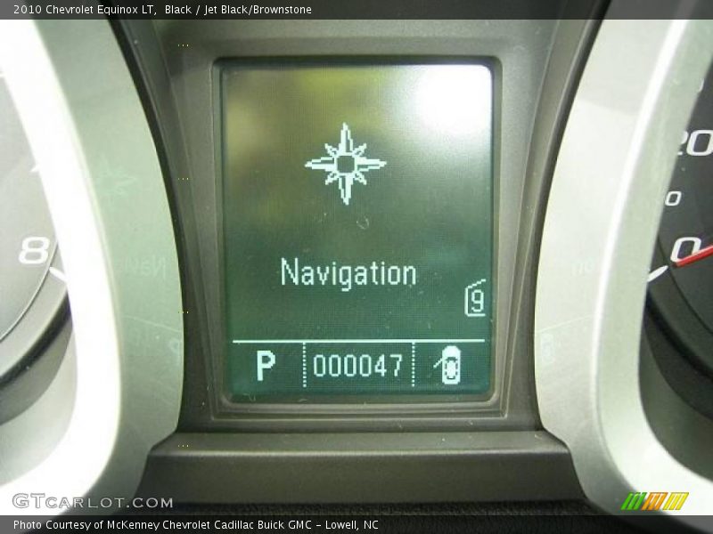 Black / Jet Black/Brownstone 2010 Chevrolet Equinox LT