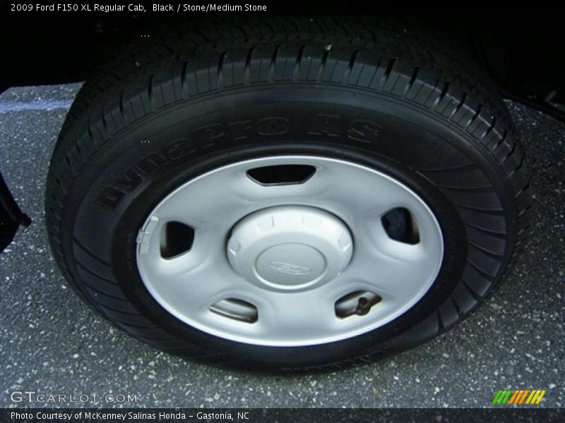 Black / Stone/Medium Stone 2009 Ford F150 XL Regular Cab