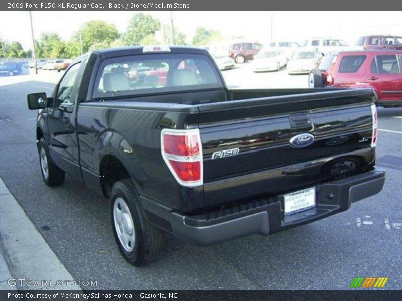Black / Stone/Medium Stone 2009 Ford F150 XL Regular Cab