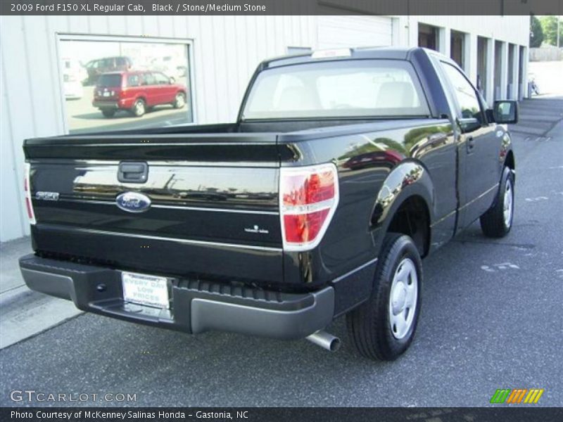 Black / Stone/Medium Stone 2009 Ford F150 XL Regular Cab
