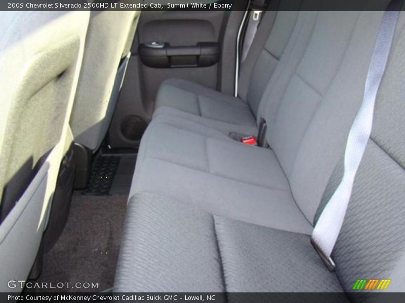 Summit White / Ebony 2009 Chevrolet Silverado 2500HD LT Extended Cab