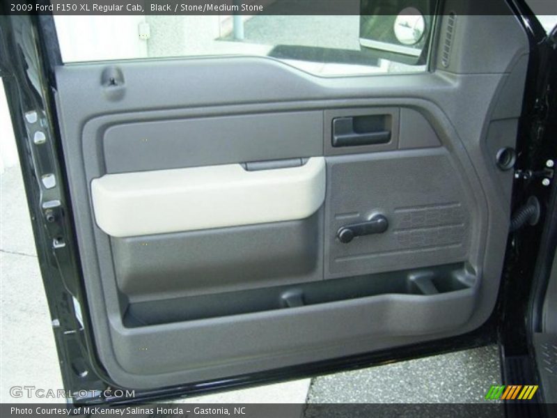 Black / Stone/Medium Stone 2009 Ford F150 XL Regular Cab