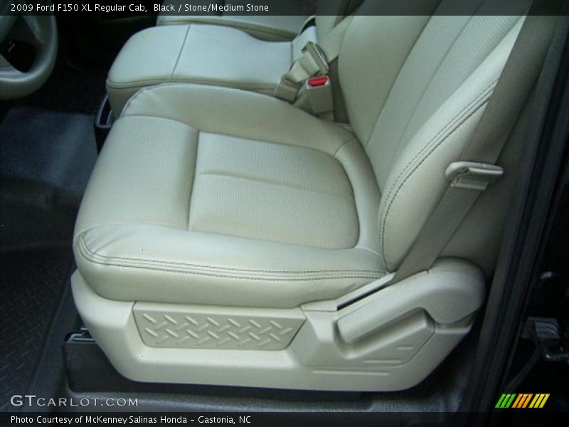 Black / Stone/Medium Stone 2009 Ford F150 XL Regular Cab