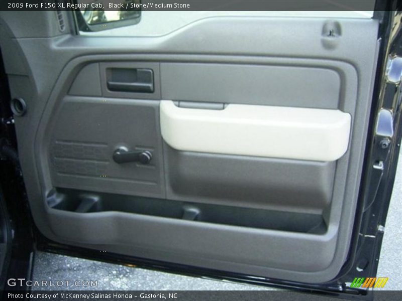 Black / Stone/Medium Stone 2009 Ford F150 XL Regular Cab