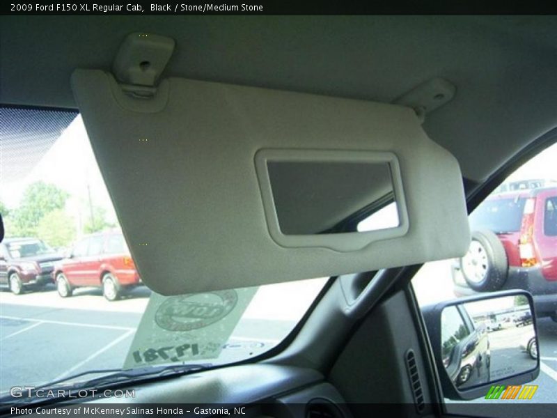 Black / Stone/Medium Stone 2009 Ford F150 XL Regular Cab
