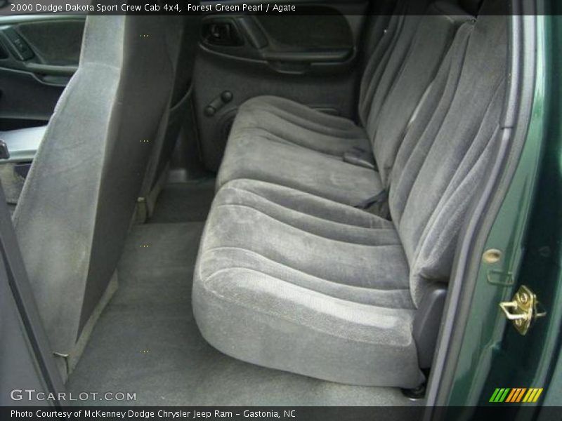 Forest Green Pearl / Agate 2000 Dodge Dakota Sport Crew Cab 4x4