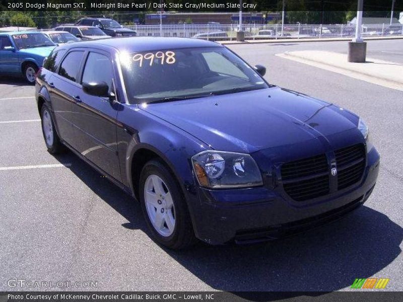 Midnight Blue Pearl / Dark Slate Gray/Medium Slate Gray 2005 Dodge Magnum SXT