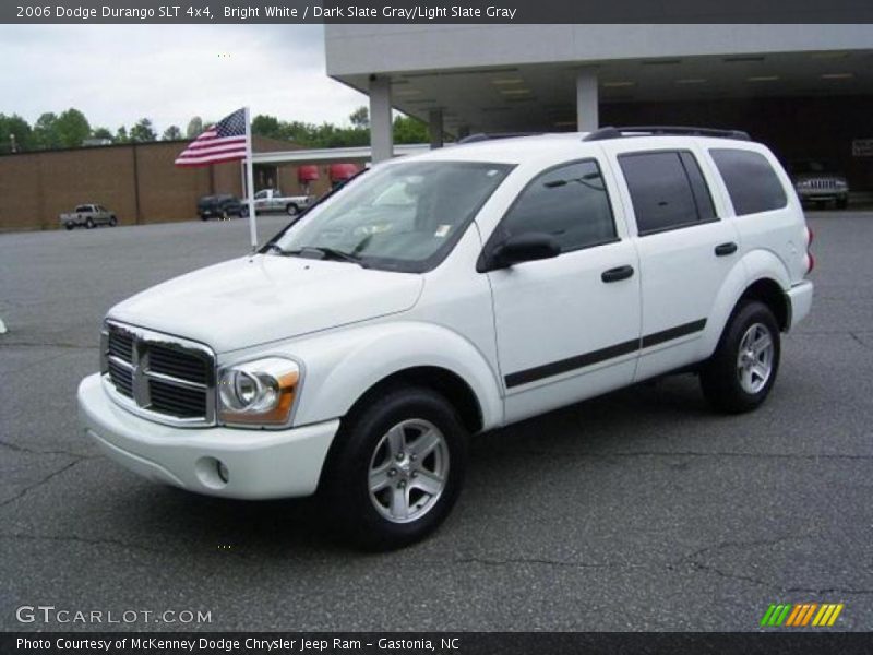 Bright White / Dark Slate Gray/Light Slate Gray 2006 Dodge Durango SLT 4x4