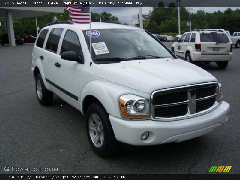 Bright White / Dark Slate Gray/Light Slate Gray 2006 Dodge Durango SLT 4x4