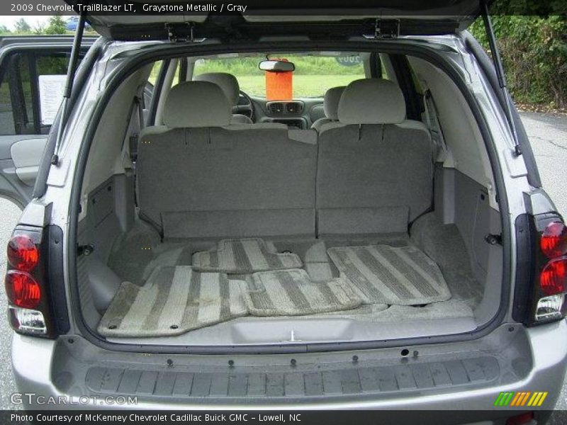 Graystone Metallic / Gray 2009 Chevrolet TrailBlazer LT