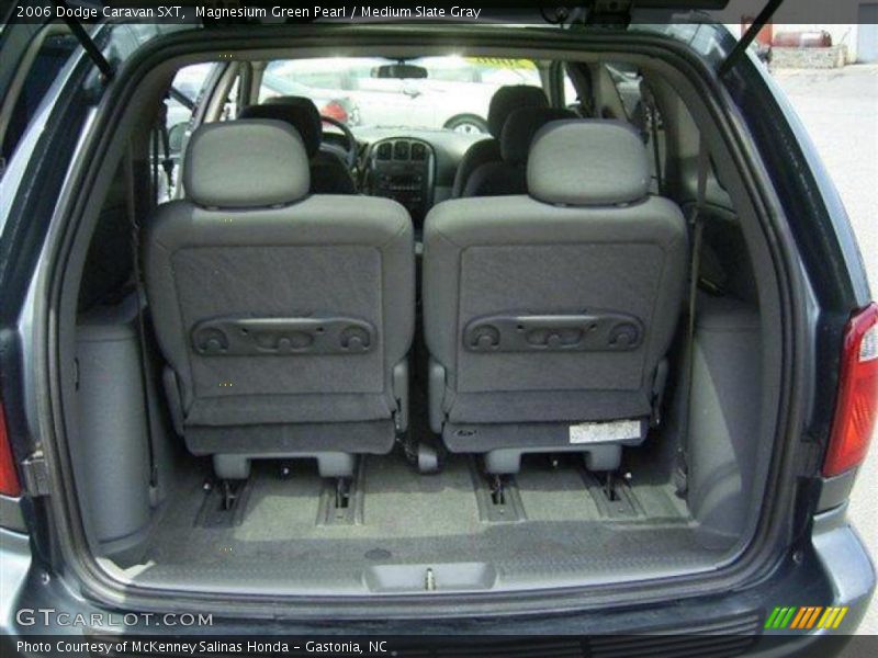 Magnesium Green Pearl / Medium Slate Gray 2006 Dodge Caravan SXT