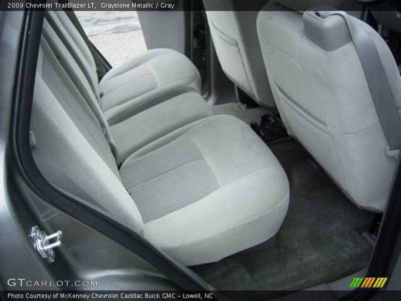 Graystone Metallic / Gray 2009 Chevrolet TrailBlazer LT