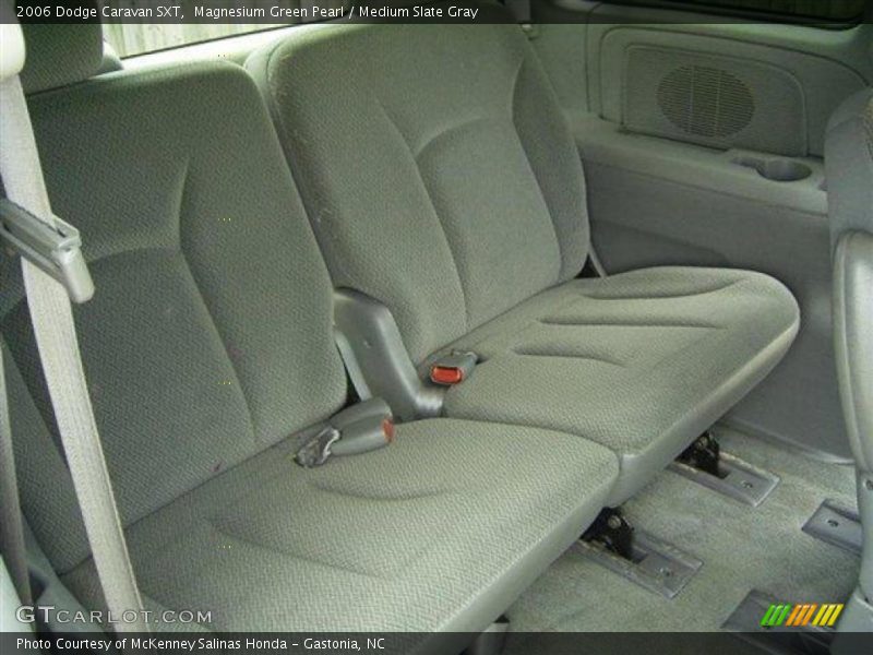 Magnesium Green Pearl / Medium Slate Gray 2006 Dodge Caravan SXT