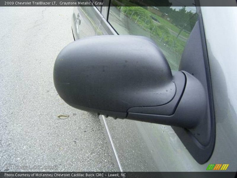 Graystone Metallic / Gray 2009 Chevrolet TrailBlazer LT