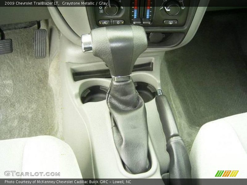 Graystone Metallic / Gray 2009 Chevrolet TrailBlazer LT