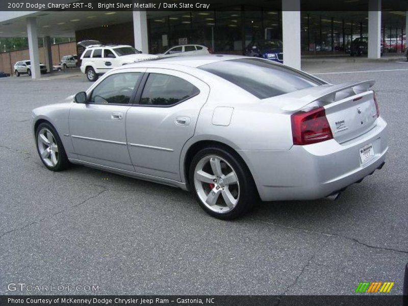 Bright Silver Metallic / Dark Slate Gray 2007 Dodge Charger SRT-8