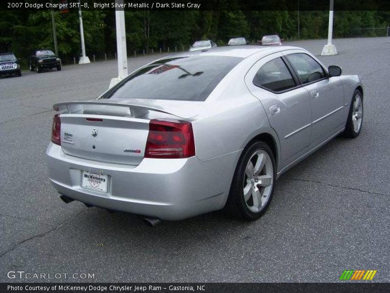 Bright Silver Metallic / Dark Slate Gray 2007 Dodge Charger SRT-8
