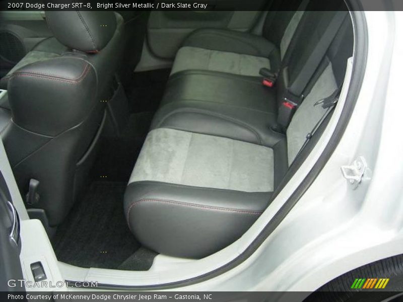 Bright Silver Metallic / Dark Slate Gray 2007 Dodge Charger SRT-8