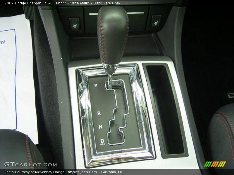 Bright Silver Metallic / Dark Slate Gray 2007 Dodge Charger SRT-8