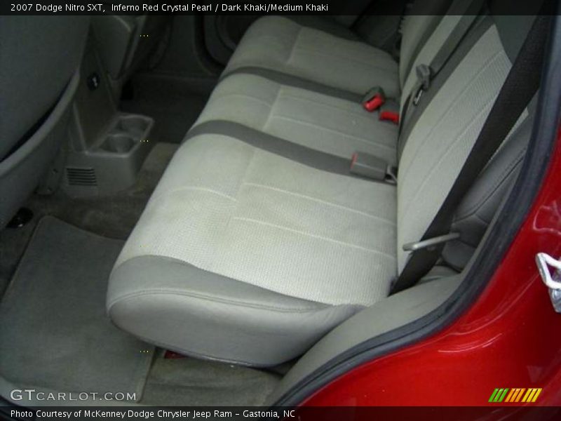 Inferno Red Crystal Pearl / Dark Khaki/Medium Khaki 2007 Dodge Nitro SXT