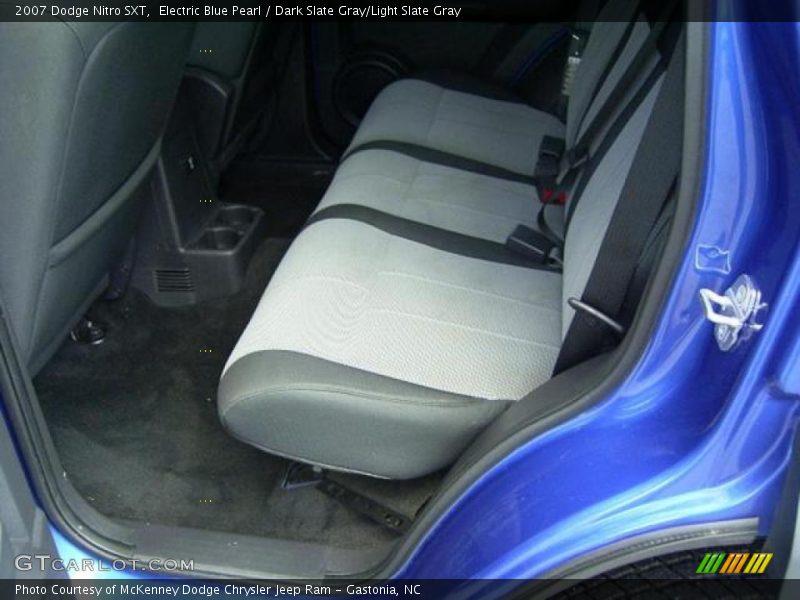 Electric Blue Pearl / Dark Slate Gray/Light Slate Gray 2007 Dodge Nitro SXT