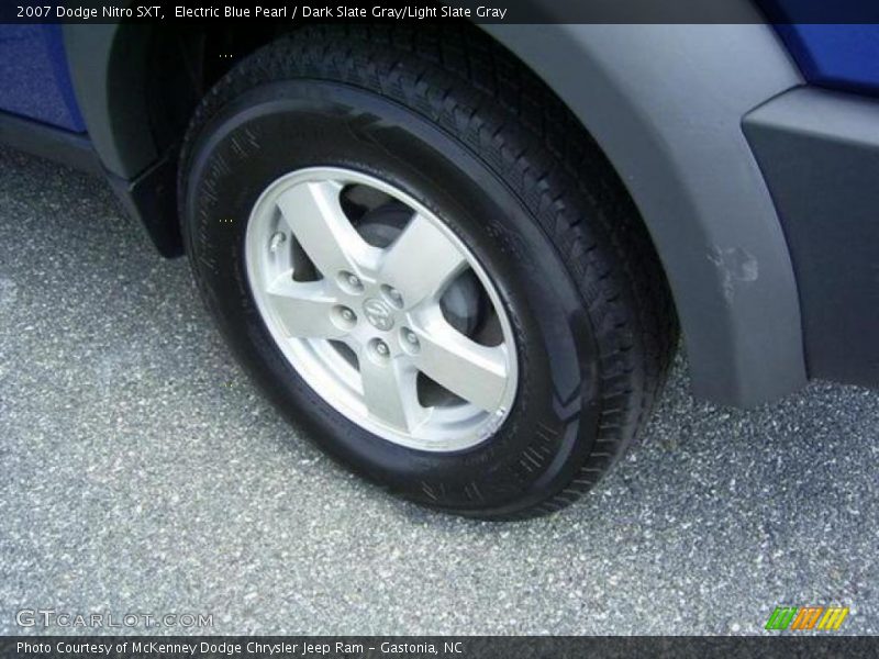Electric Blue Pearl / Dark Slate Gray/Light Slate Gray 2007 Dodge Nitro SXT