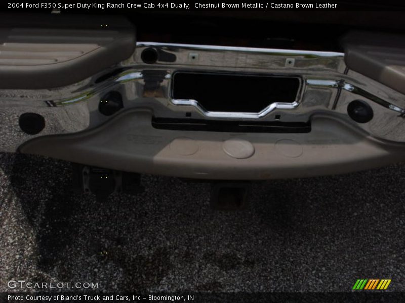 Chestnut Brown Metallic / Castano Brown Leather 2004 Ford F350 Super Duty King Ranch Crew Cab 4x4 Dually