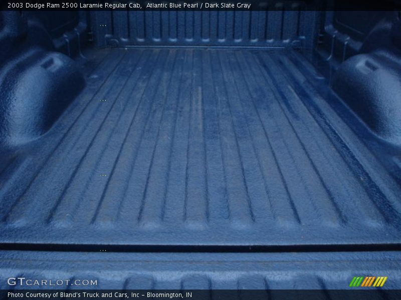 Atlantic Blue Pearl / Dark Slate Gray 2003 Dodge Ram 2500 Laramie Regular Cab