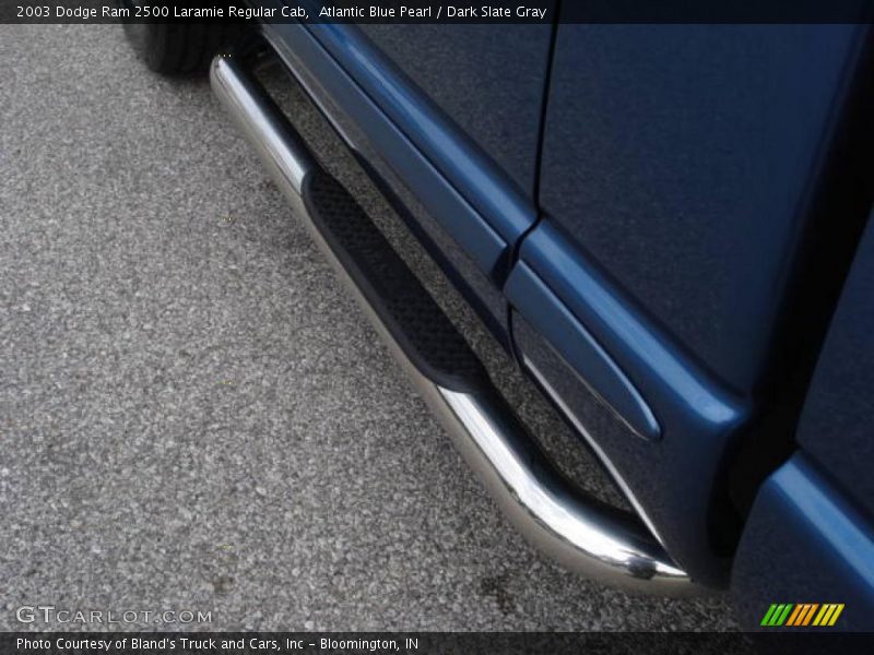 Atlantic Blue Pearl / Dark Slate Gray 2003 Dodge Ram 2500 Laramie Regular Cab