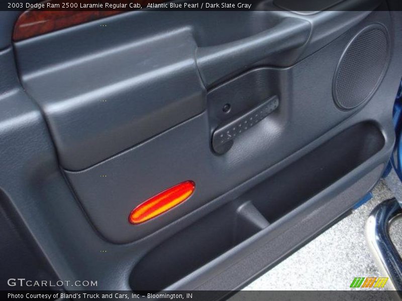 Atlantic Blue Pearl / Dark Slate Gray 2003 Dodge Ram 2500 Laramie Regular Cab