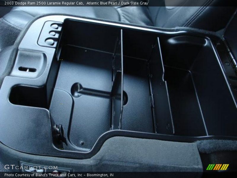Atlantic Blue Pearl / Dark Slate Gray 2003 Dodge Ram 2500 Laramie Regular Cab