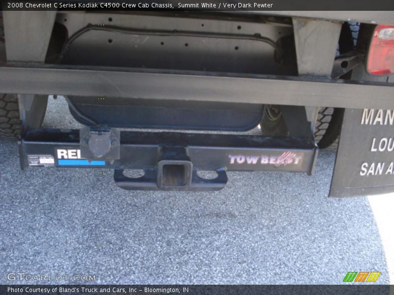 Summit White / Very Dark Pewter 2008 Chevrolet C Series Kodiak C4500 Crew Cab Chassis