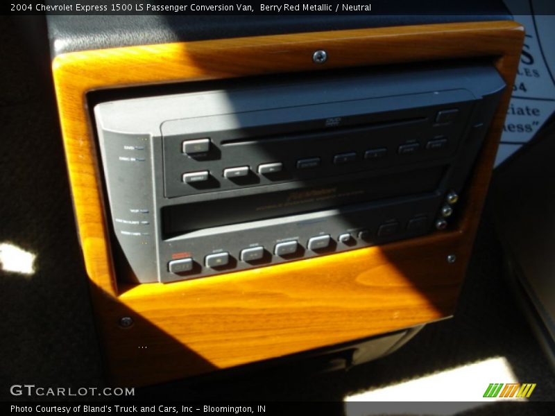 Berry Red Metallic / Neutral 2004 Chevrolet Express 1500 LS Passenger Conversion Van