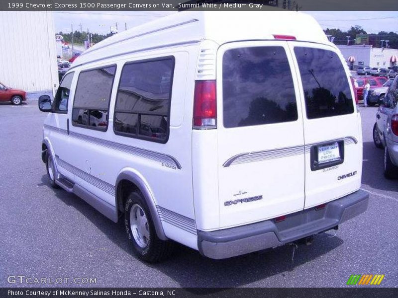 Summit White / Medium Gray 1999 Chevrolet Express 1500 Passenger Conversion Van