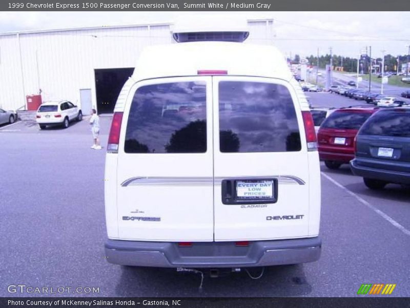 Summit White / Medium Gray 1999 Chevrolet Express 1500 Passenger Conversion Van
