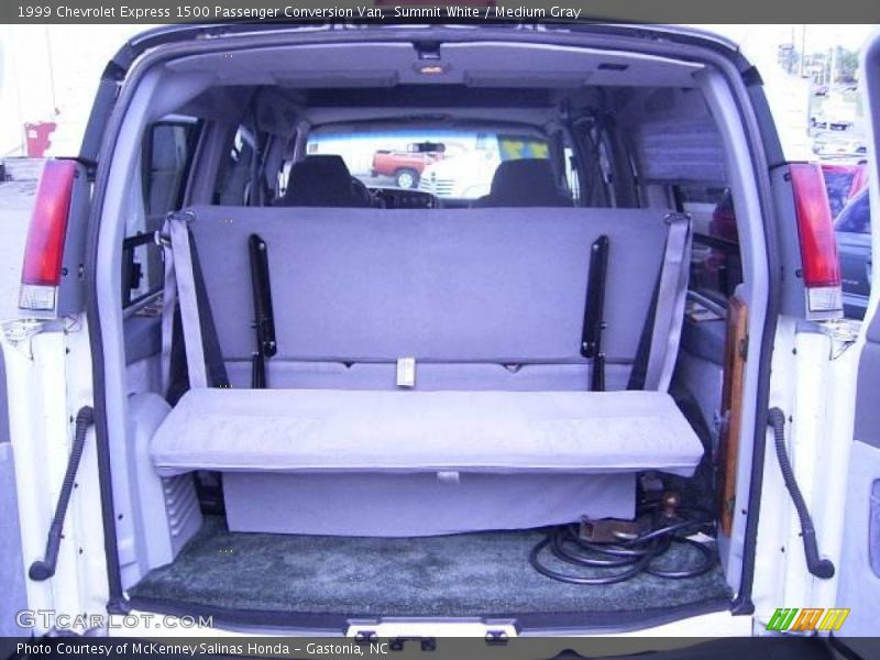 Summit White / Medium Gray 1999 Chevrolet Express 1500 Passenger Conversion Van