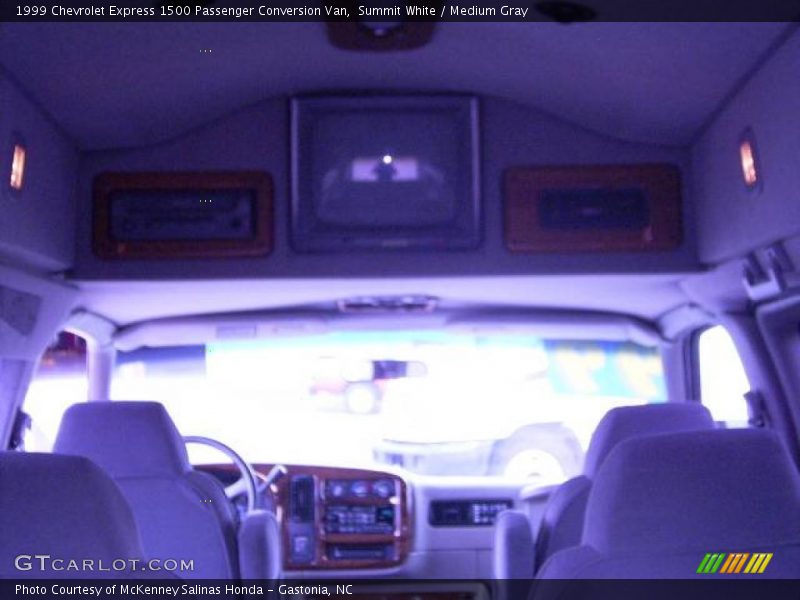 Summit White / Medium Gray 1999 Chevrolet Express 1500 Passenger Conversion Van