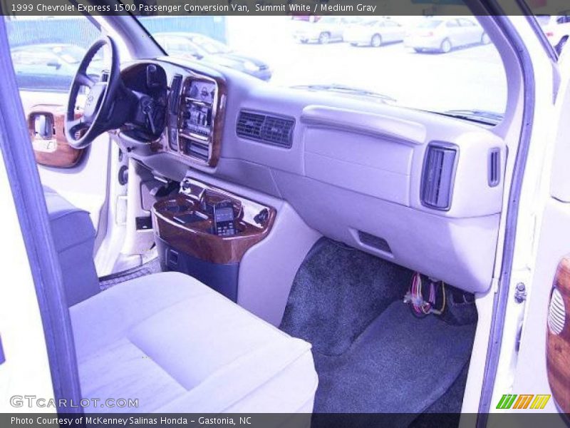 Summit White / Medium Gray 1999 Chevrolet Express 1500 Passenger Conversion Van