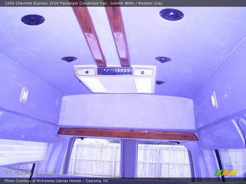 Summit White / Medium Gray 1999 Chevrolet Express 1500 Passenger Conversion Van