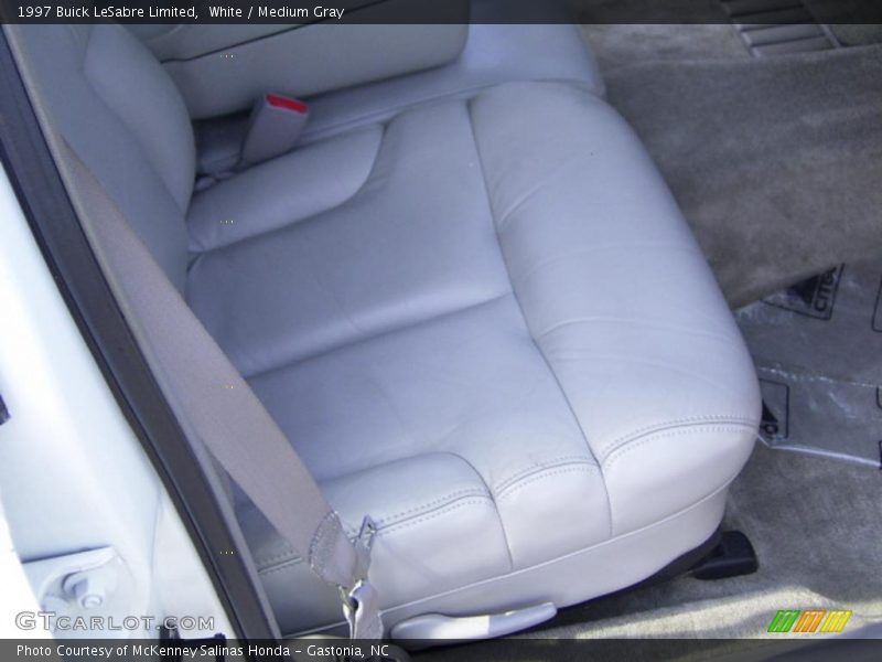 White / Medium Gray 1997 Buick LeSabre Limited