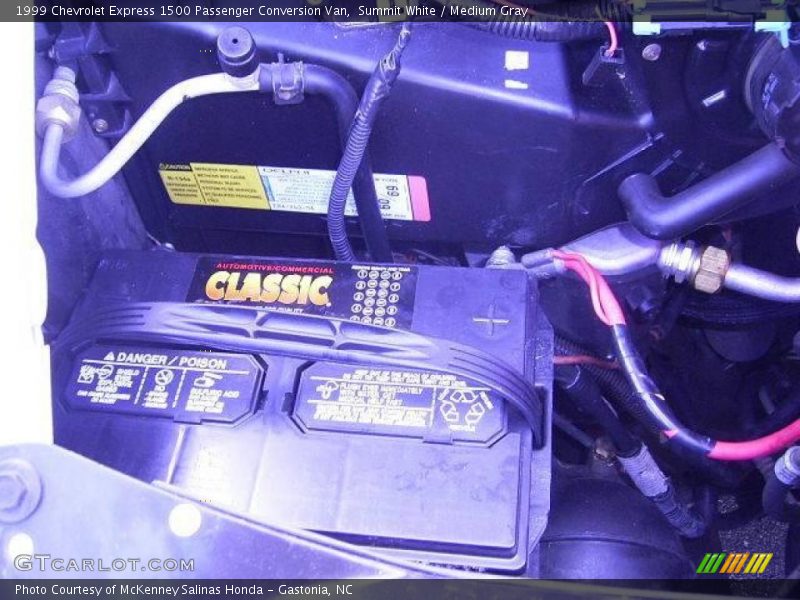 Summit White / Medium Gray 1999 Chevrolet Express 1500 Passenger Conversion Van