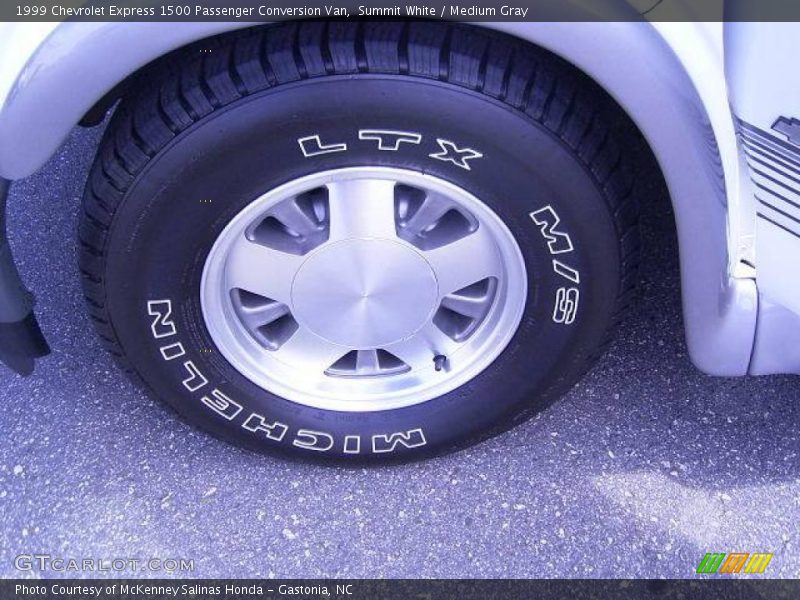 Summit White / Medium Gray 1999 Chevrolet Express 1500 Passenger Conversion Van