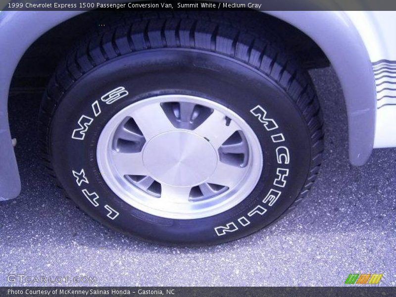 Summit White / Medium Gray 1999 Chevrolet Express 1500 Passenger Conversion Van